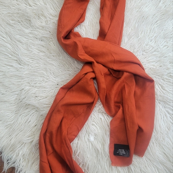 Prada Vibrant Orange Scarf - Picture 1 of 12